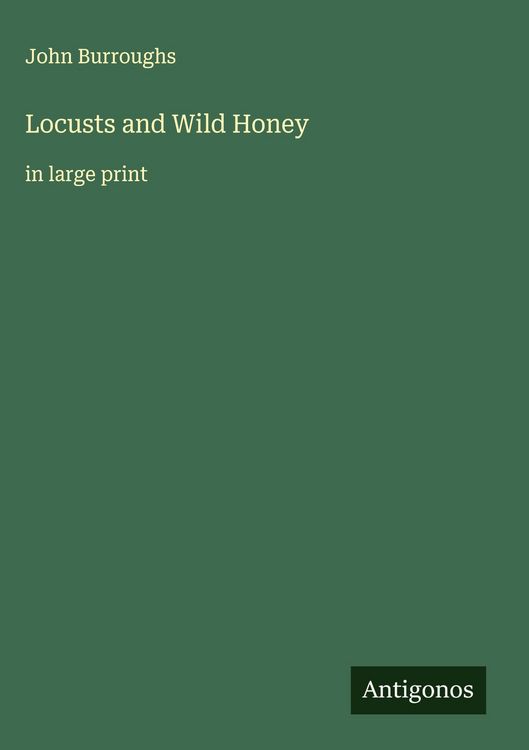 Produktbild: Locusts and Wild Honey