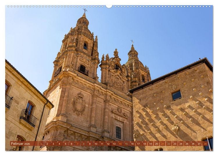 Produktbild: Salamanca - Eine Perle Spaniens (hochwertiger Premium Wandkalender 2026 DIN A2 quer), Kunstdruck in Hochglanz