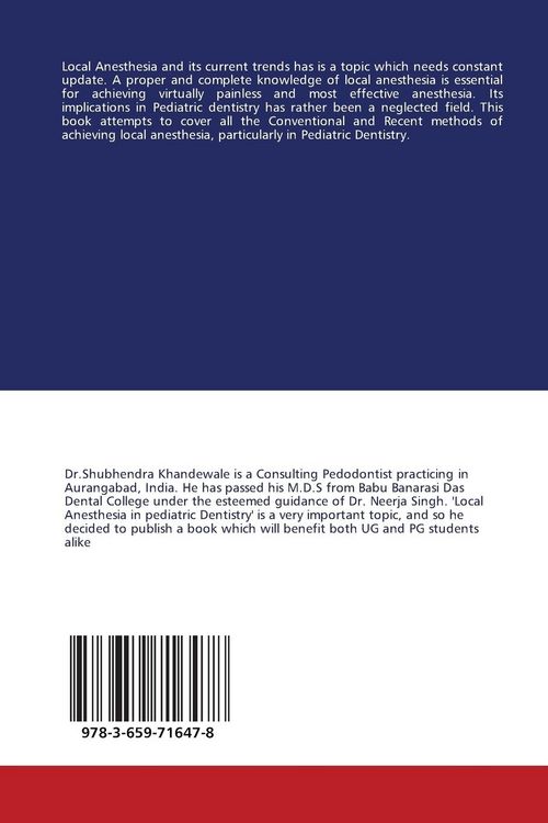 Produktbild: Local Anesthesia in Pediatric Dentistry