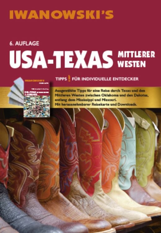 Produktbild: USA-Texas & Mittlerer Westen - Reiseführer von Iwanowski