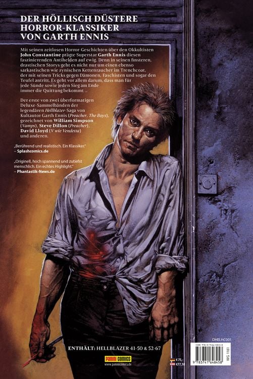 Produktbild: Hellblazer von Garth Ennis (Deluxe Edition)
