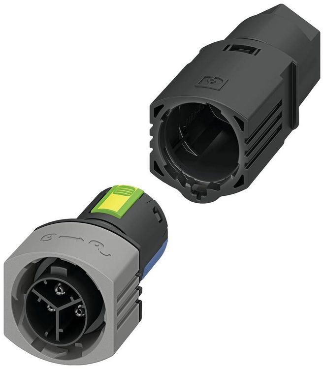 Produktbild: Phoenix Contact 1088664 Steckverbinder Buchse, gerade Gesamtpolzahl: 3 Serie (Rundsteckverbinder): IPD 1 St.