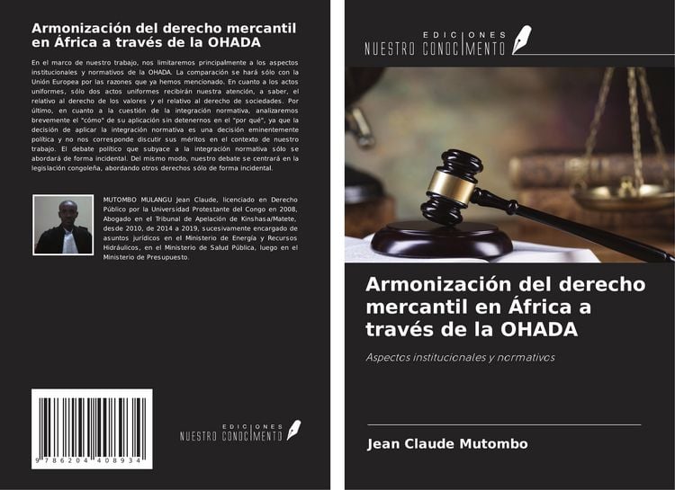 Produktbild: Armonizaci&oacute;n del derecho mercantil en &Aacute;frica a trav&eacute;s de la OHADA