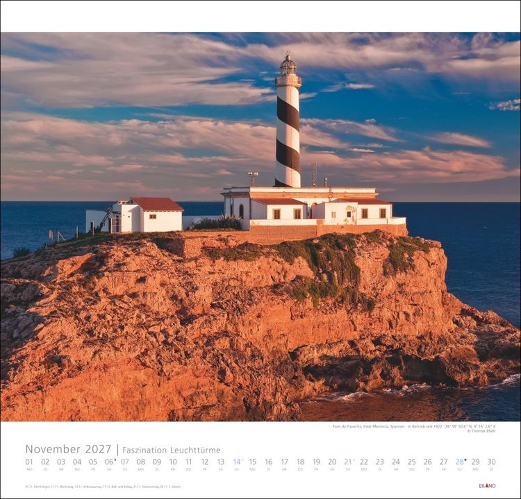 Produktbild: Faszination Leuchtt&uuml;rme Edition Kalender 2027 - An den Grenzen der Landschaft