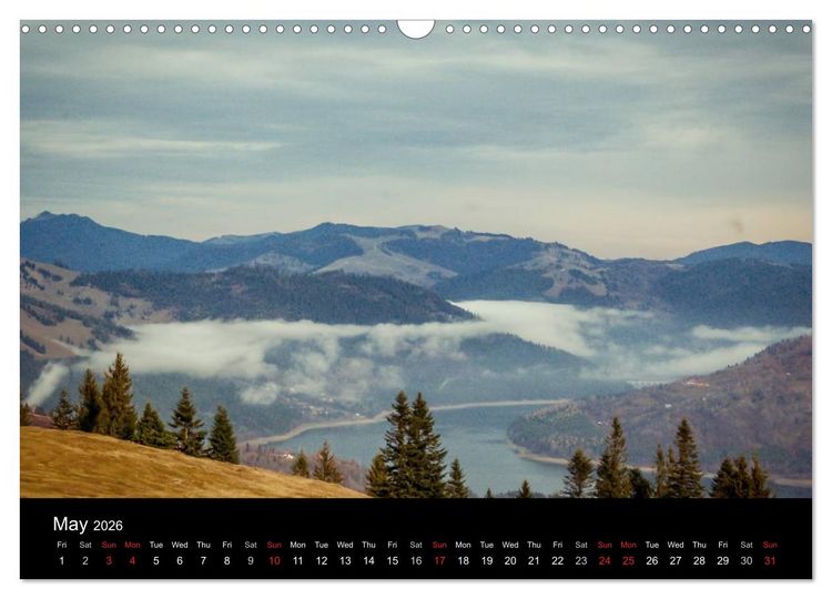 Produktbild: Landscapes from Romania (Wall Calendar 2026 DIN A3 landscape), CALVENDO 12 Month Wall Calendar