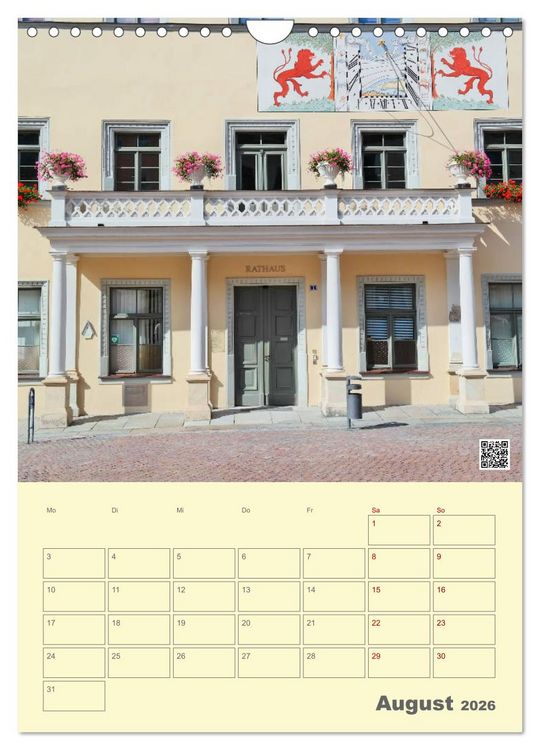 Produktbild: T&uuml;ren und Portale in Pirna (Wandkalender 2026 DIN A4 hoch), CALVENDO Monatskalender