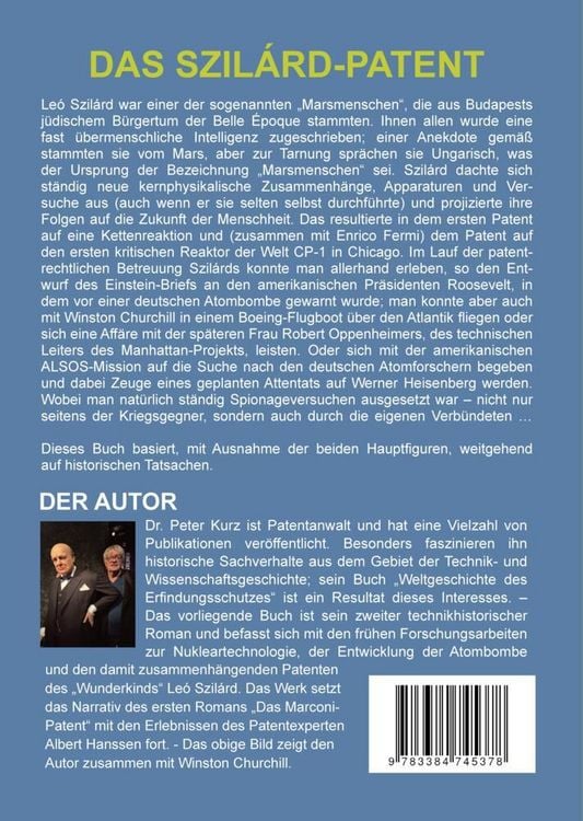 Produktbild: Das Szil&aacute;rd-Patent