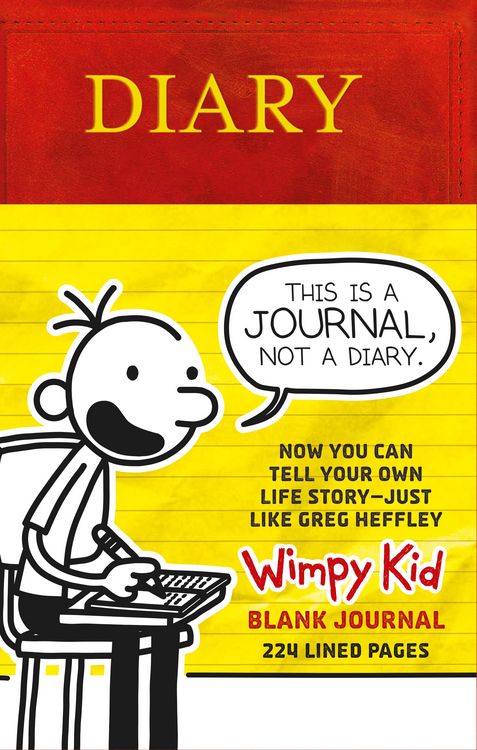 Produktbild: The Diary of a Wimpy Kid Blank Journal