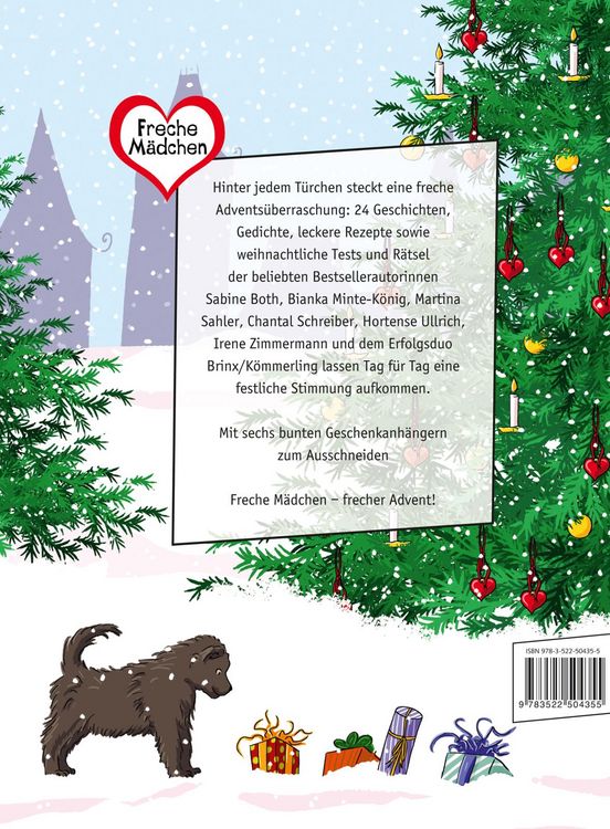 Produktbild: Freche M&auml;dchen &ndash; freche B&uuml;cher!: Freche M&auml;dchen &ndash; frecher Adventskalender