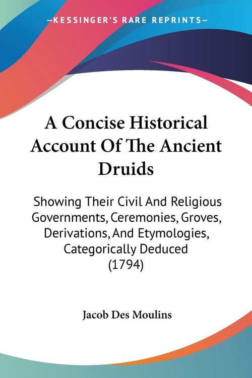 Produktbild: A Concise Historical Account Of The Ancient Druids