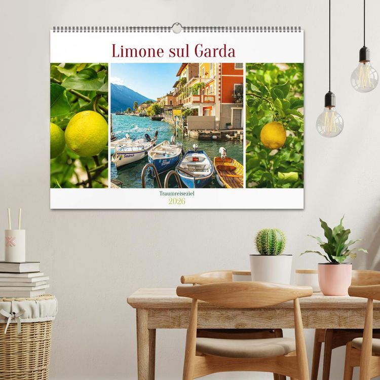 Produktbild: Limone sul Garda - Traumreiseziel (Wandkalender 2026 DIN A2 quer), CALVENDO Monatskalender