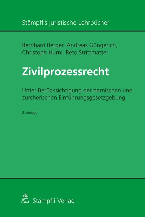 Bild vom Artikel Zivilprozessrecht vom Autor Bernhard Berger