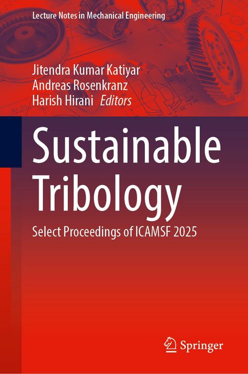 Produktbild: Sustainable Tribology