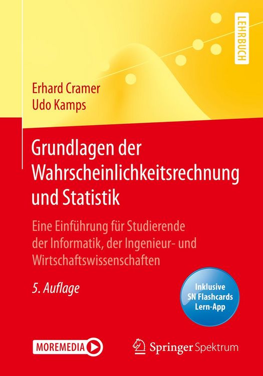 Produktbild: Grundlagen der Wahrscheinlichkeitsrechnung und Statistik