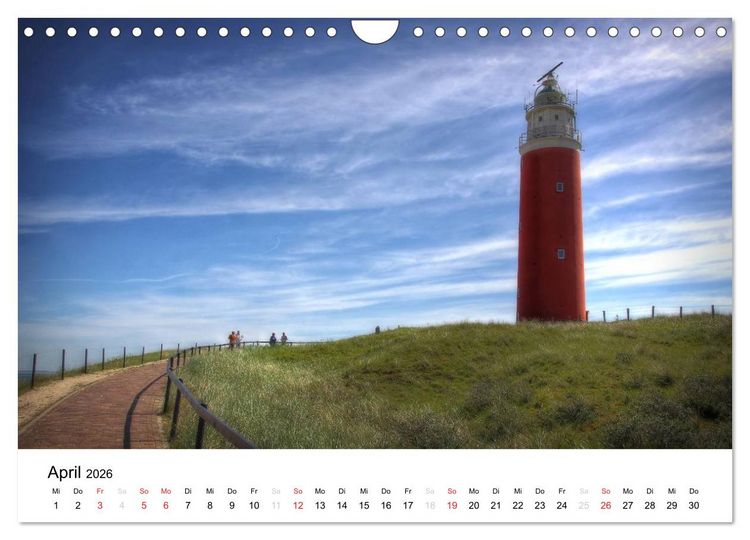 Produktbild: sch&ouml;nes Texel (Wandkalender 2026 DIN A4 quer), CALVENDO Monatskalender