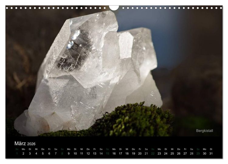 Produktbild: Edelsteine. Wunder der Natur (Wandkalender 2026 DIN A3 quer), CALVENDO Monatskalender