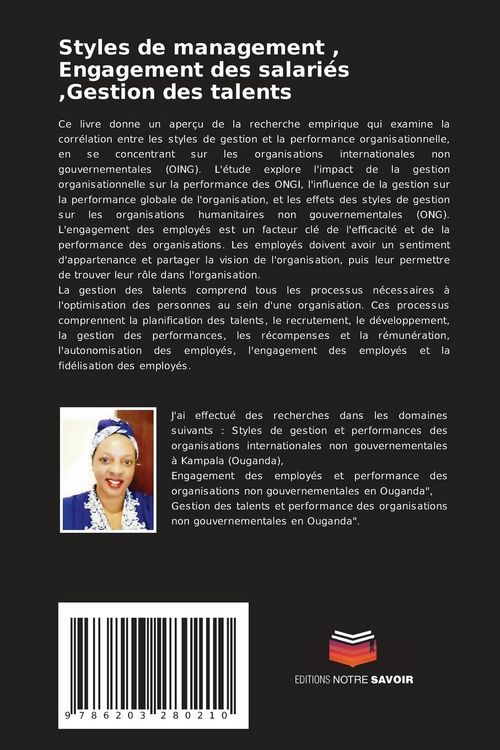 Produktbild: Styles de management , Engagement des salari&eacute;s ,Gestion des talents