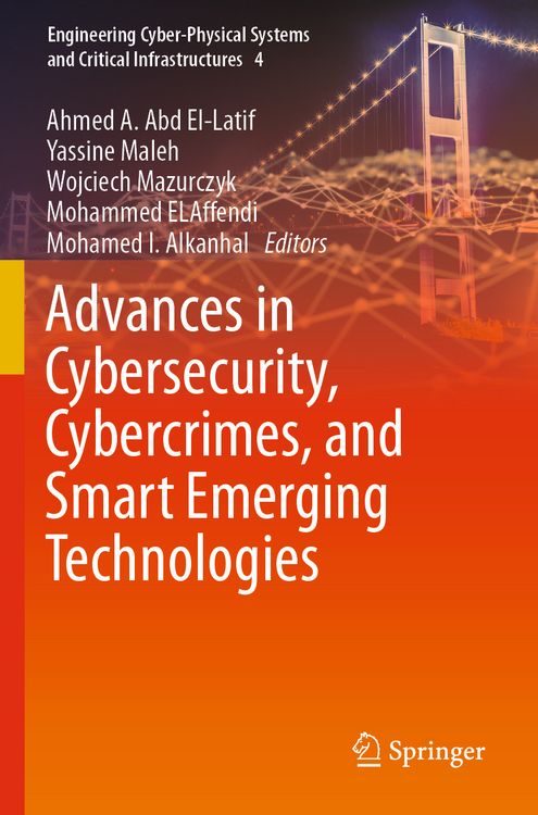 Produktbild: Advances in Cybersecurity, Cybercrimes, and Smart Emerging Technologies