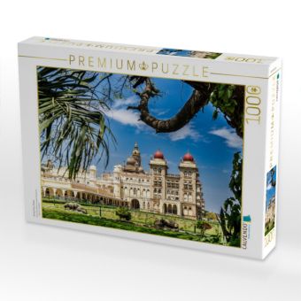 Produktbild: CALVENDO Puzzle Amba Vilas Palast | 1000 Teile Lege-Gr&ouml;&szlig;e 64x48cm Foto-Puzzle f&uuml;r gl&uuml;ckliche Stunden