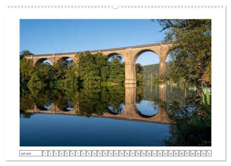 Produktbild: Ikonische Br&uuml;cken zwischen Geschichte und Gegenwart (hochwertiger Premium Wandkalender 2026 DIN A2 quer), Kunstdruck in Hochglanz