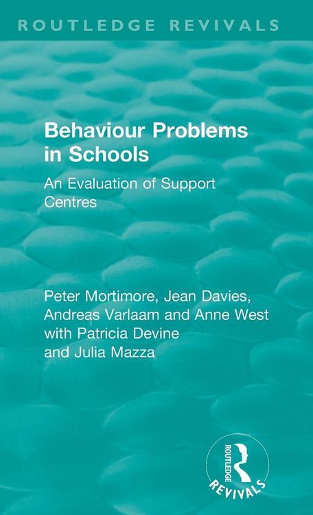 Produktbild: Behaviour Problems in Schools