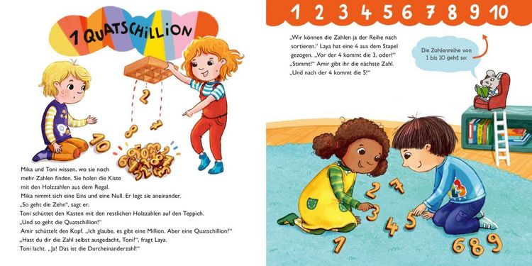 Produktbild: LESEMAUS 126: Wir k&ouml;nnen das! Die Zahlen von 1 bis 10