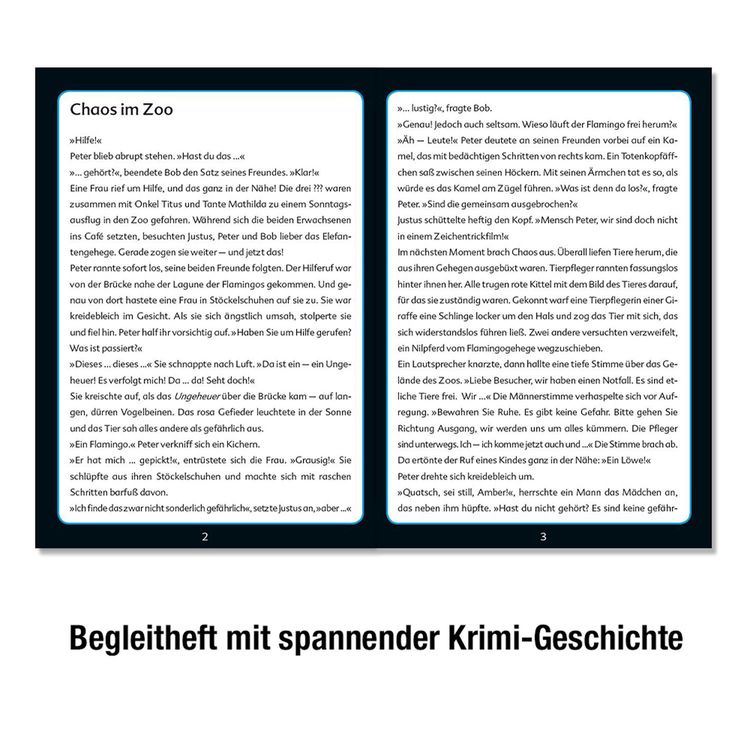 Produktbild: KOSMOS - Die Drei ??? Kids: Chaos im Zoo