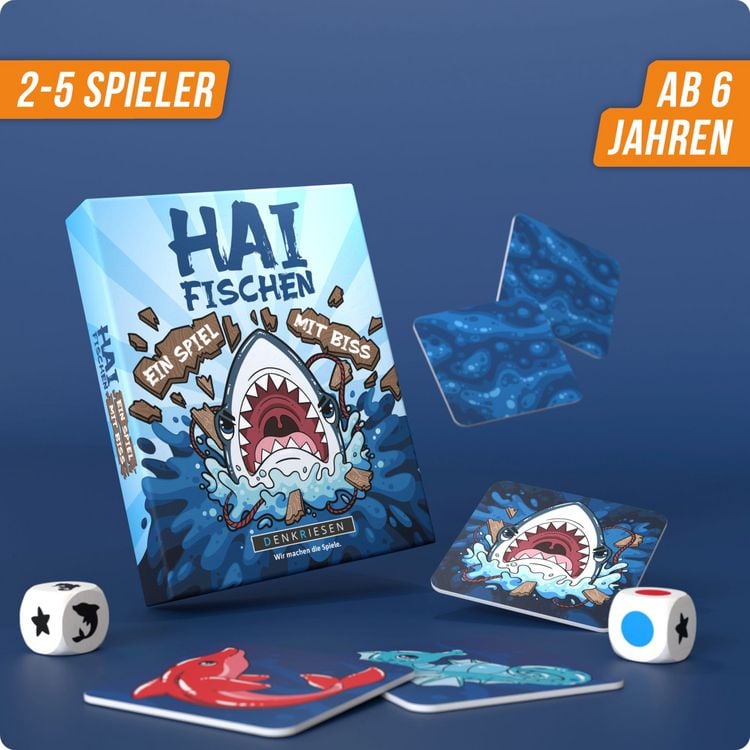 Produktbild: DENKRIESEN - Haifischen - "Ein Spiel mit Biss"