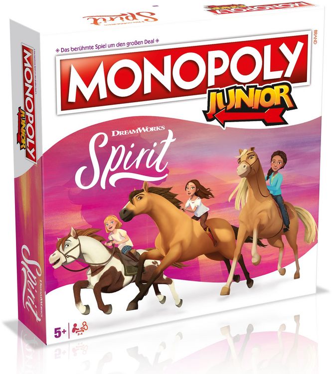 Produktbild: Monopoly Junior Spirit Riding Free