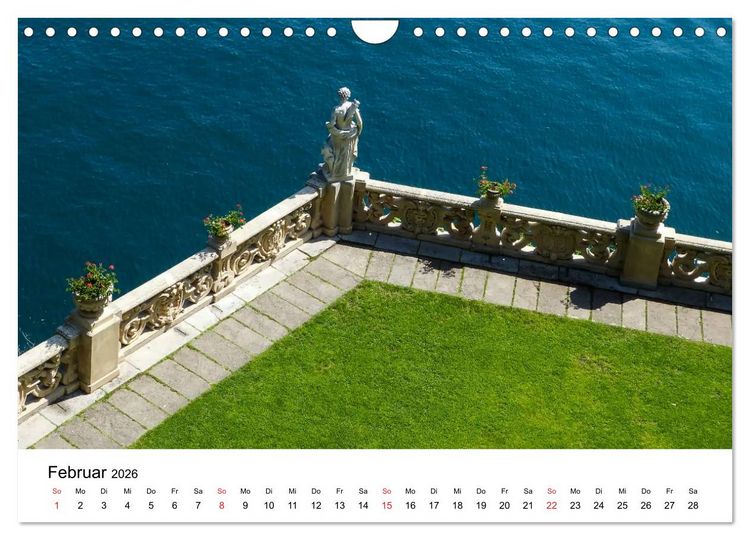 Produktbild: Impressionen vom Comer See (Wandkalender 2026 DIN A4 quer), CALVENDO Monatskalender