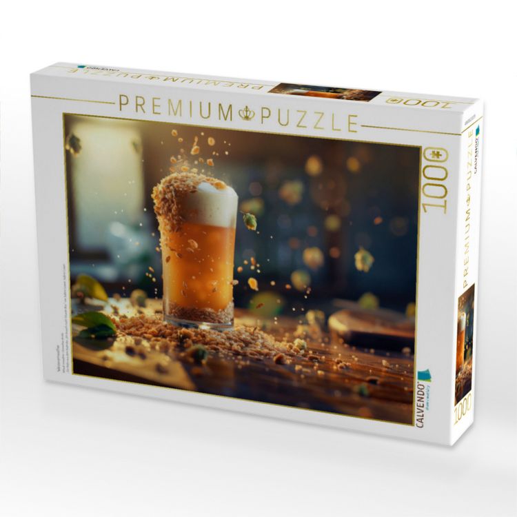 Produktbild: CALVENDO Puzzle Weizensmoothie | 1000 Teile Lege-Gr&ouml;&szlig;e 64x48cm Foto-Puzzle f&uuml;r gl&uuml;ckliche Stunden