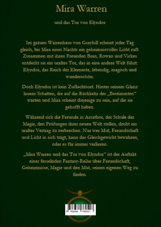 Produktbild: Mira Warren und das Tor von Elyndor