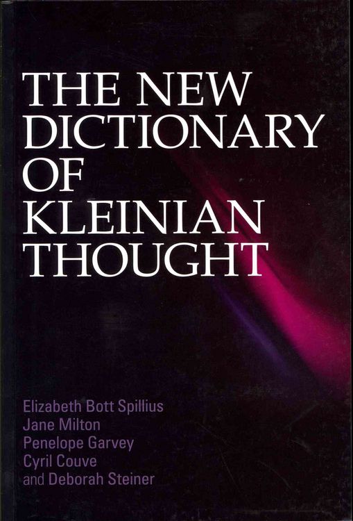 Produktbild: The New Dictionary of Kleinian Thought