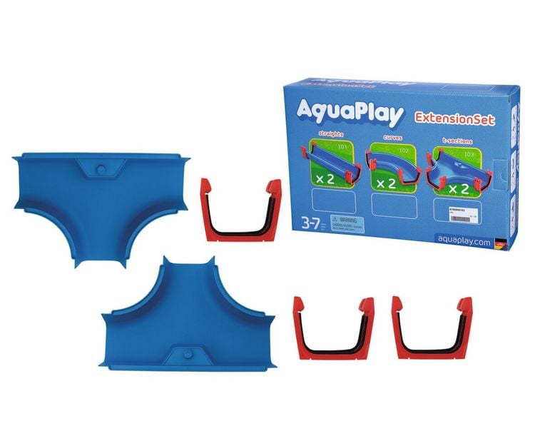 Produktbild: AquaPlay 103 Erweiterung 2 T-St&uuml;cke und 3 Kupplungen