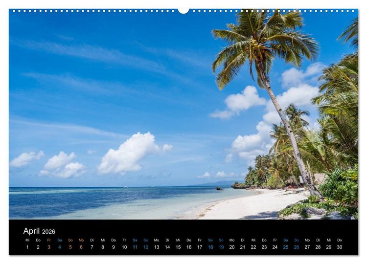 Produktbild: Philippinen Foto Wandkalender 2026 (Wandkalender 2026 DIN A2 quer), CALVENDO Monatskalender