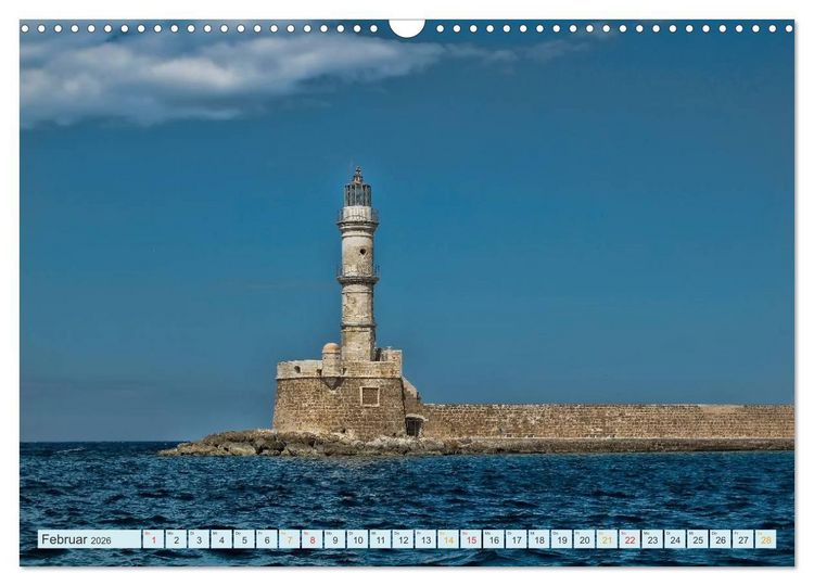 Produktbild: Leuchtt&uuml;rme - maritime Wegweiser weltweit (Wandkalender 2026 DIN A3 quer), CALVENDO Monatskalender