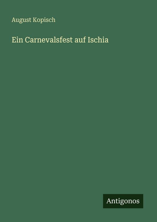 Produktbild: Ein Carnevalsfest auf Ischia