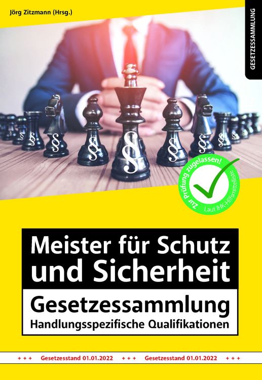 Produktbild: Meister f&uuml;r Schutz und Sicherheit Gesetzessammlung &ndash; Handlungsspezifische Qualifikationen