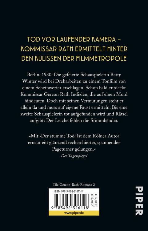 Produktbild: Der stumme Tod