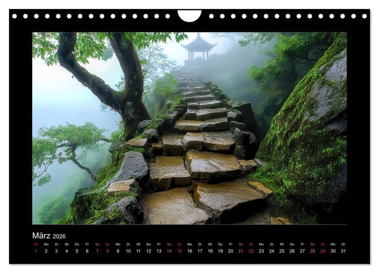 Produktbild: Abenteuerliche Wege (Wandkalender 2026 DIN A4 quer), CALVENDO Monatskalender