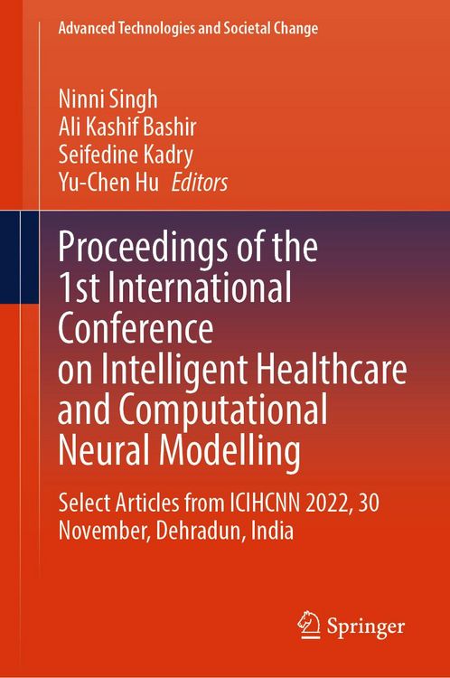 Produktbild: Proceedings of the 1st International Conference on Intelligent Healthcare and Computational Neural Modelling