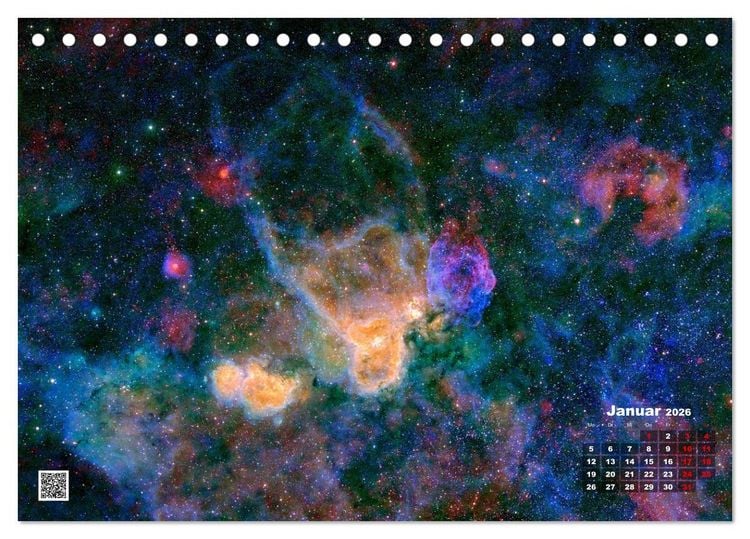 Produktbild: Neue Astrofotos von Stefan Ziegenbalg (Tischkalender 2026 DIN A5 quer), CALVENDO Monatskalender