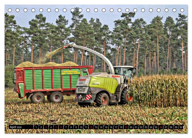 Produktbild: MAIS ERNTE (Tischkalender 2026 DIN A5 quer), CALVENDO Monatskalender