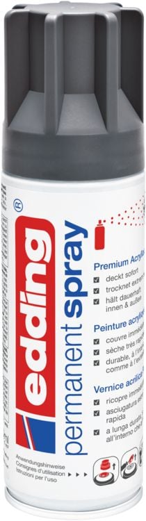 Produktbild: 5200 Permanent Spray, anthrazit matt, 200ml Premium Acryllack