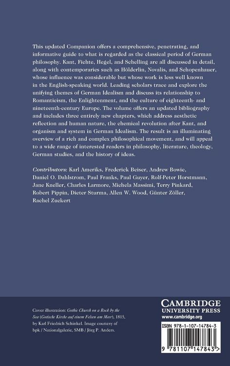 Produktbild: The Cambridge Companion to German Idealism