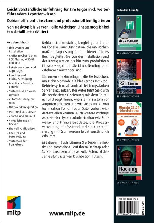 Produktbild: Debian GNU/Linux 12
