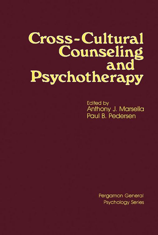 Produktbild: Cross-Cultural Counseling and Psychotherapy