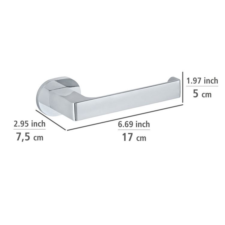 Produktbild: UV-Loc&reg; Toilettenpapierhalter Mod. Maribor, Befestigen ohne Bohren mit innovativem Klebesystem