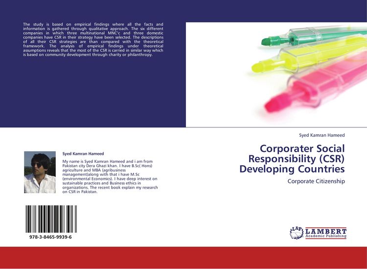 Produktbild: Corporater Social Responsibility (CSR) Developing Countries