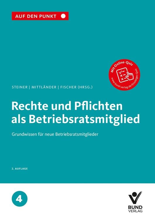 Produktbild: Rechte und Pflichten als Betriebsratsmitglied